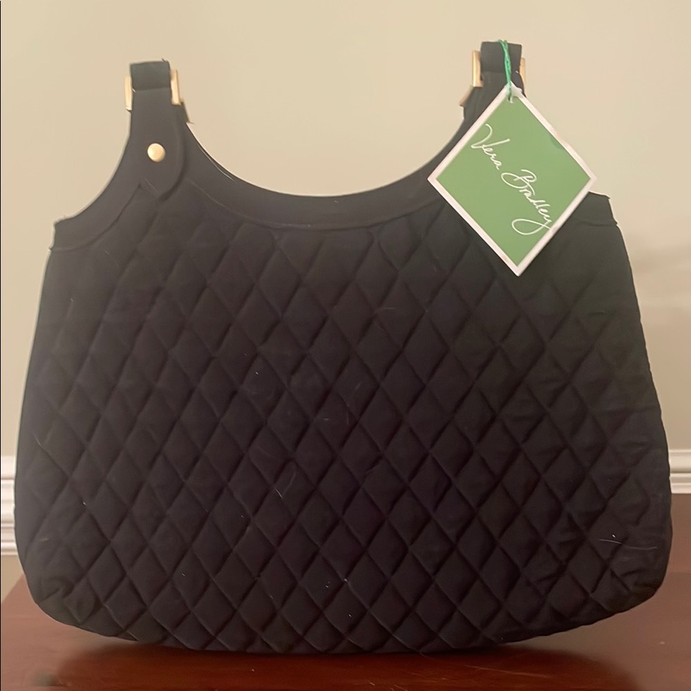 Vera Bradley Black Quilted Women's Bag